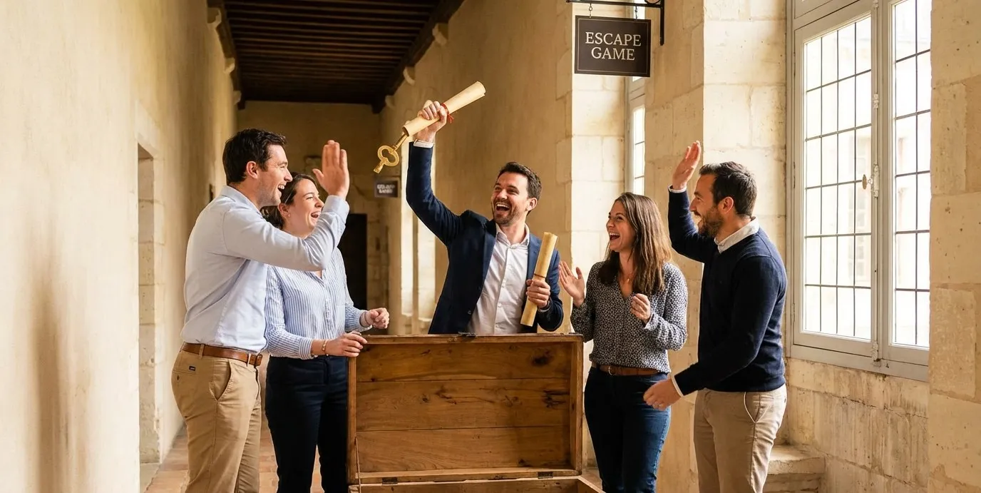 Escape game château team building