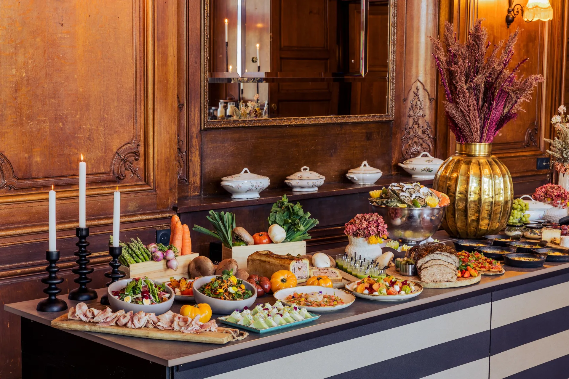 Grand Château de style Anglo-Normand à Chantilly - restaurant 6