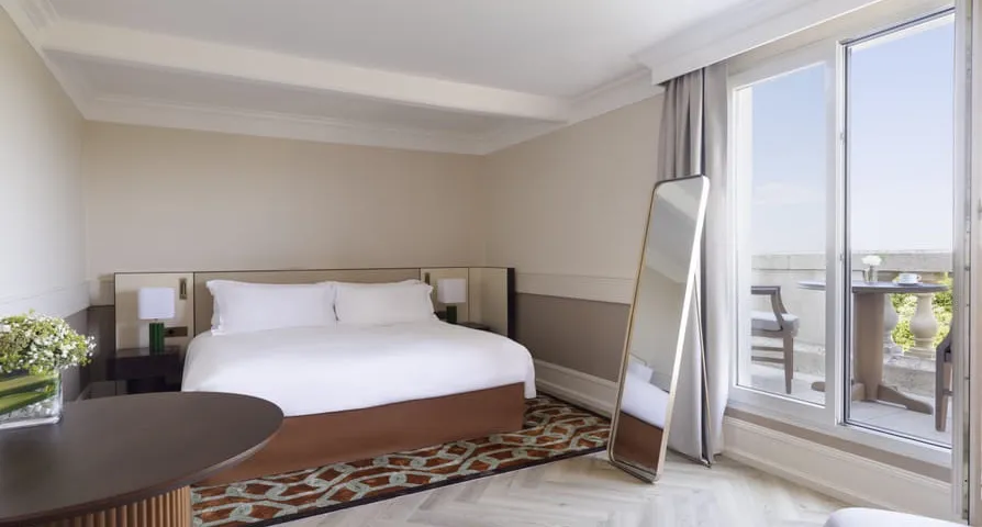 Château 5 Étoiles avec Vue Panoramique sur Forêt - chambre 1