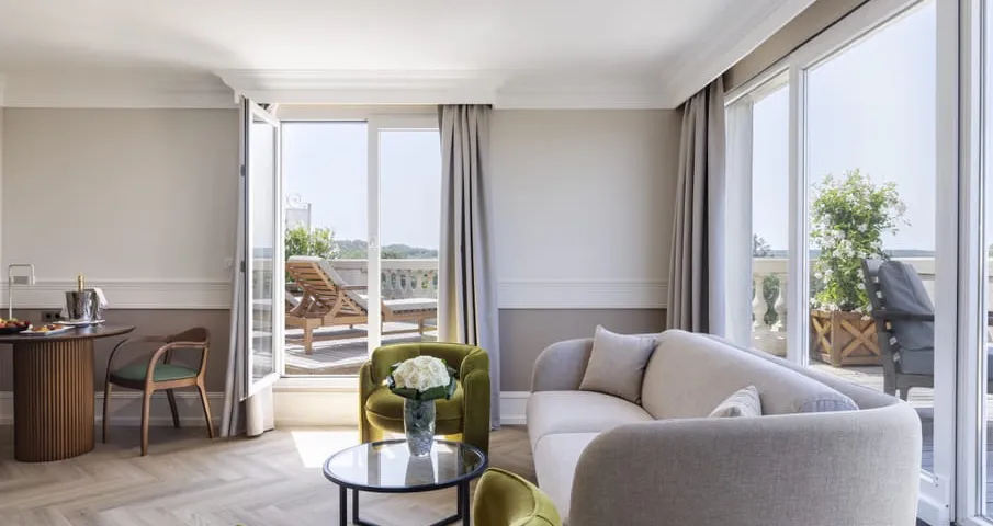 Château 5 Étoiles avec Vue Panoramique sur Forêt - chambre 5