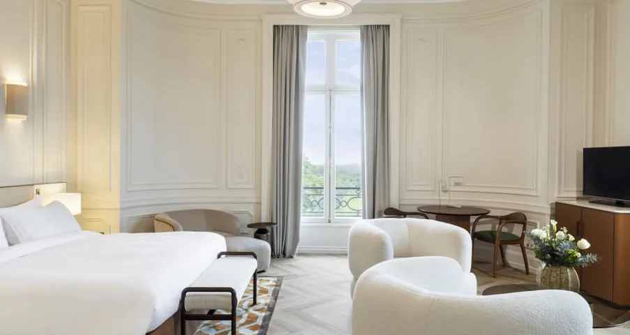 Château 5 Étoiles avec Vue Panoramique sur Forêt - chambre 7