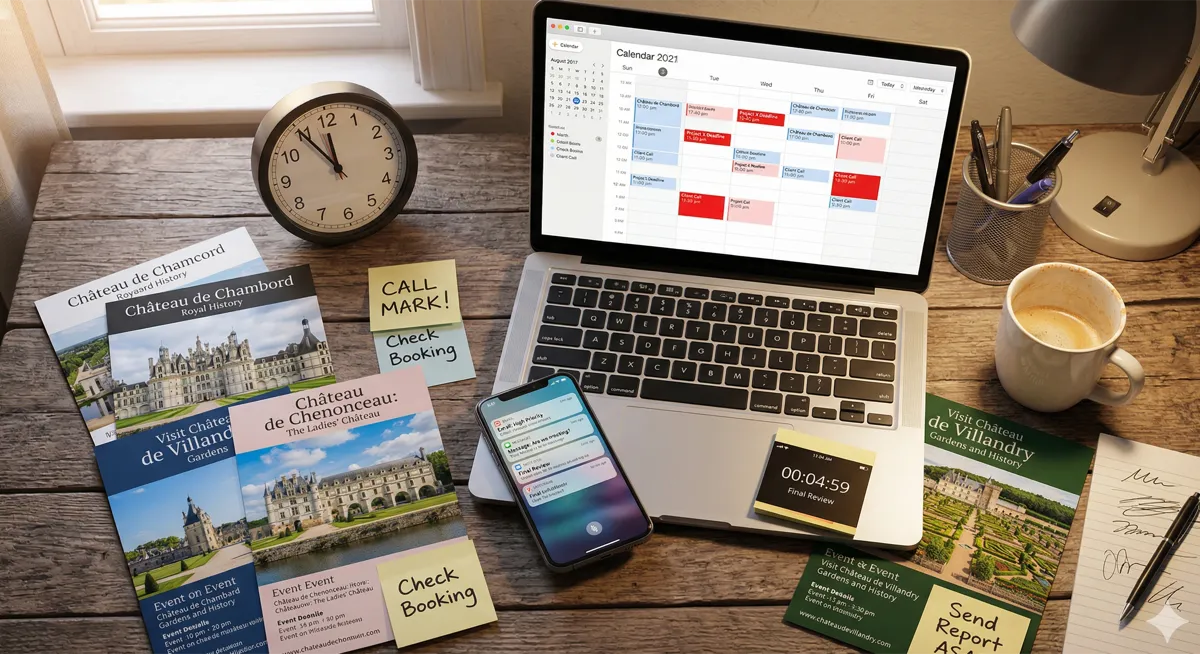 Organiser un séminaire last minute en 2 semaines - Checklist express