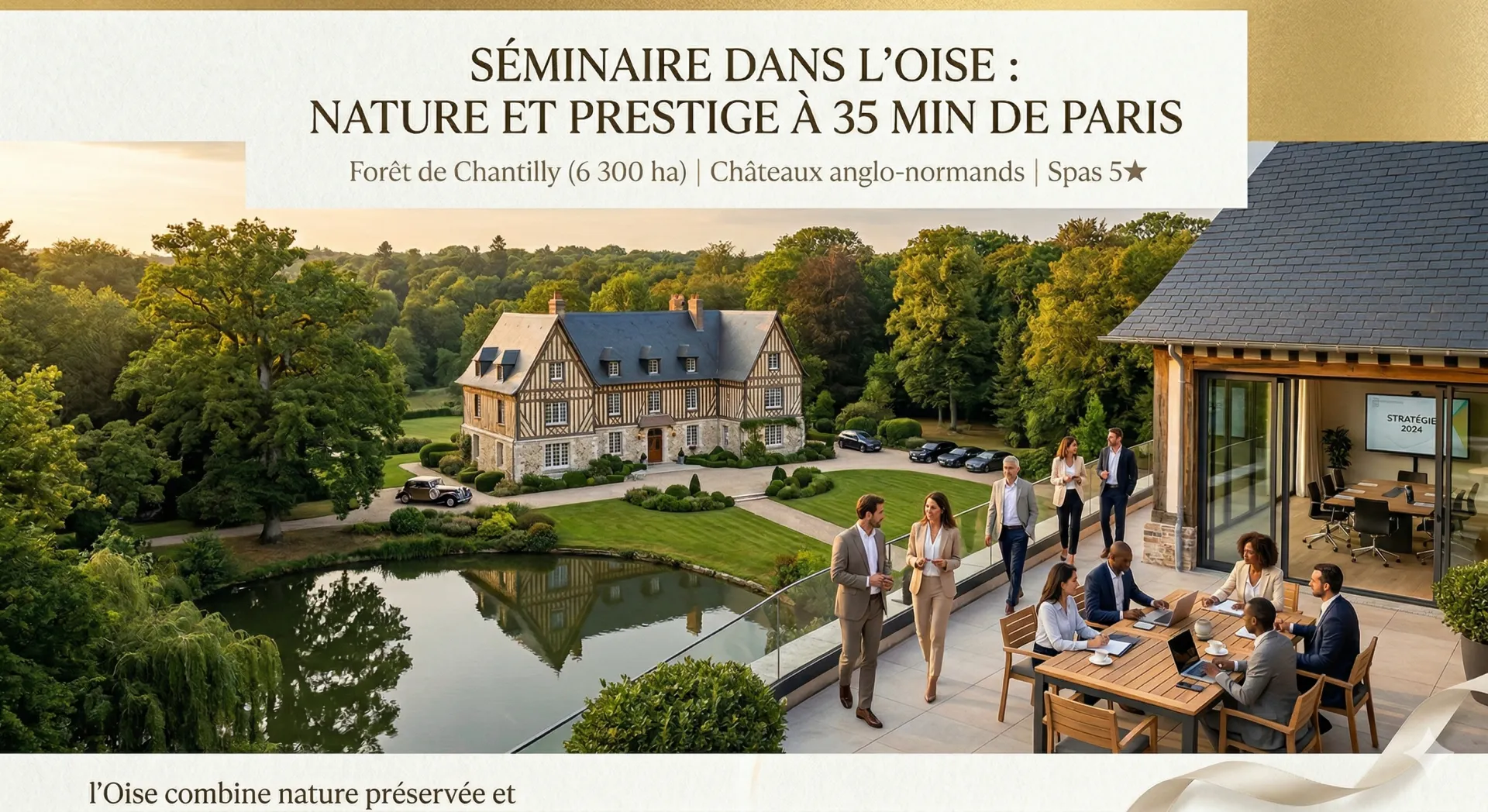 Slow seminar : anti-séminaire urbain en château nature Île-de-France 2026