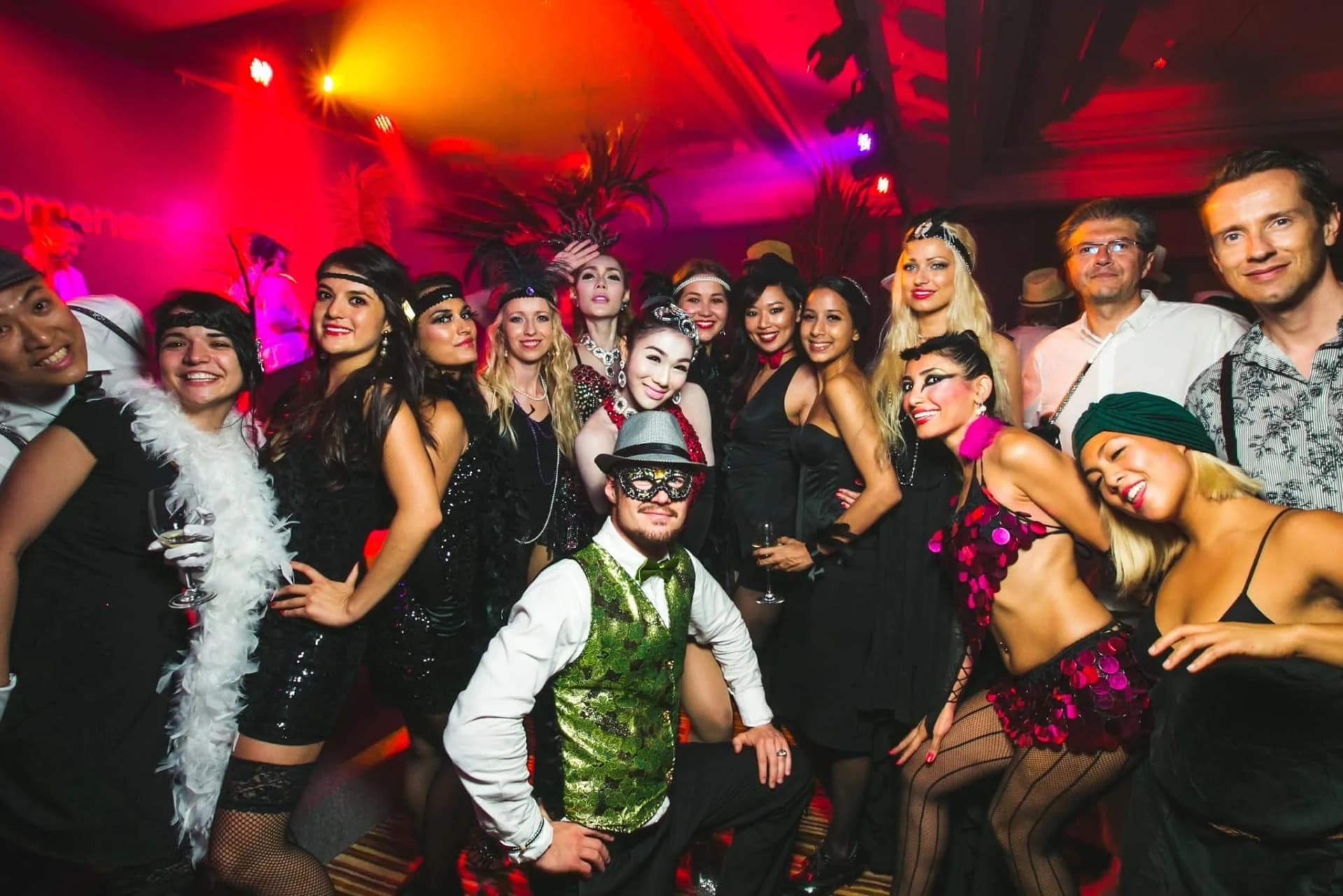 Soirée à thème Gatsby en château pour entreprise