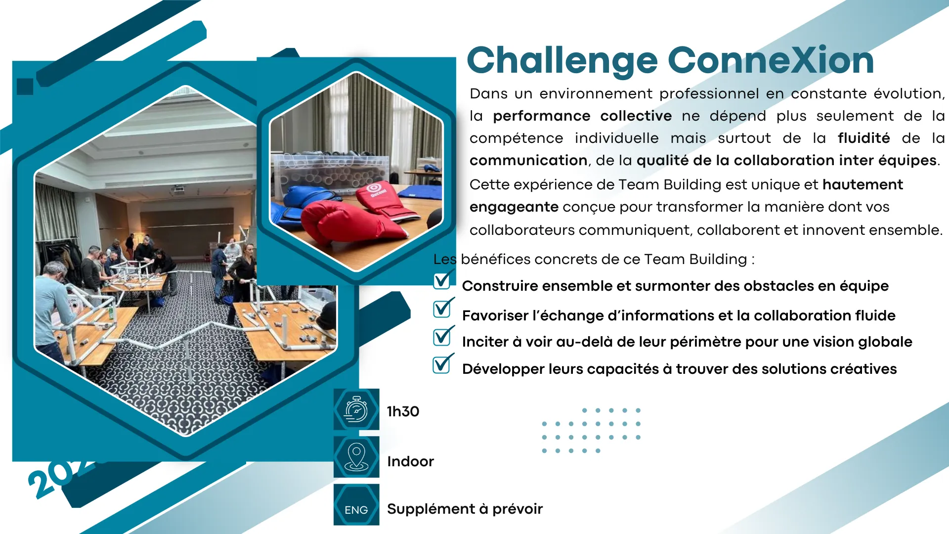Challenge ConneXion — activité team building en château