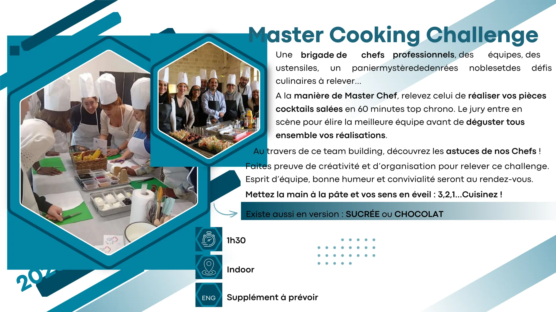 Master Cooking Challenge — activité team building en château