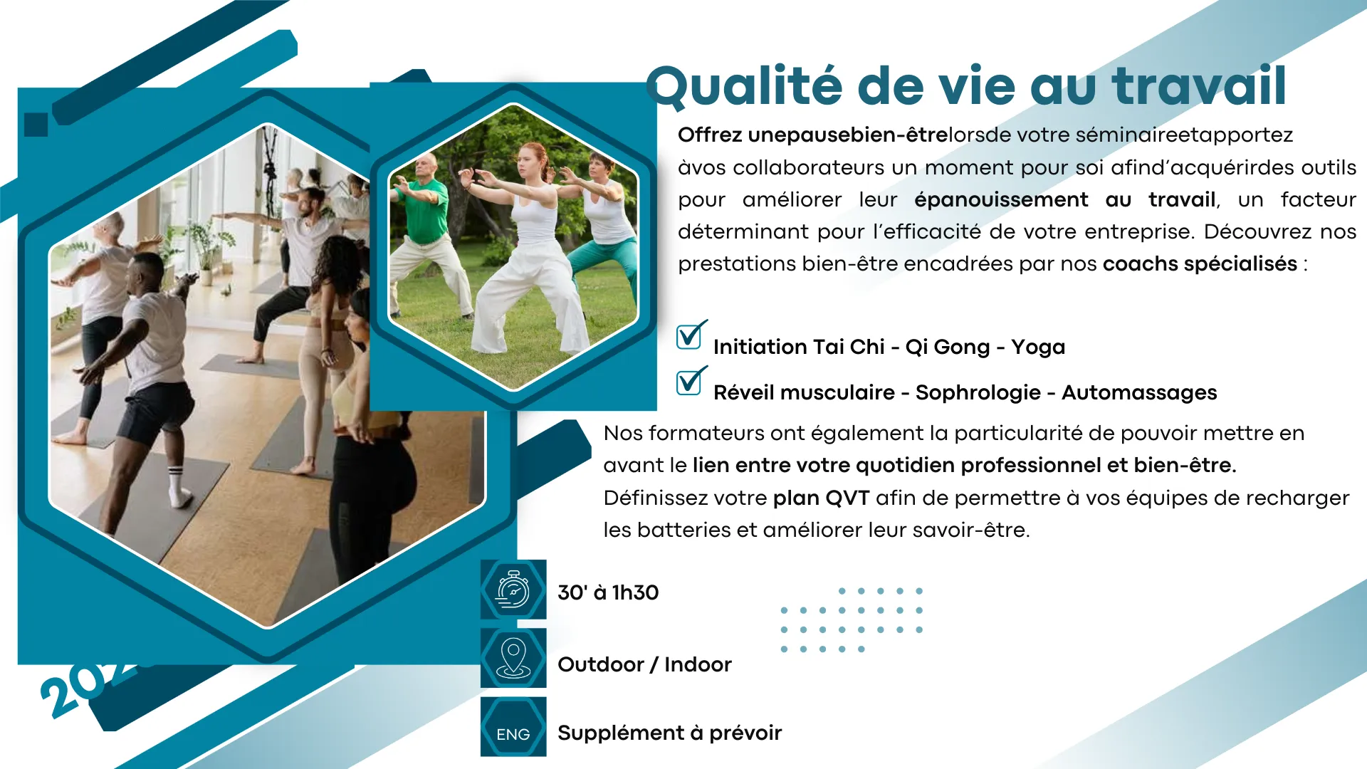 Qualité de Vie au Travail — activité team building en château