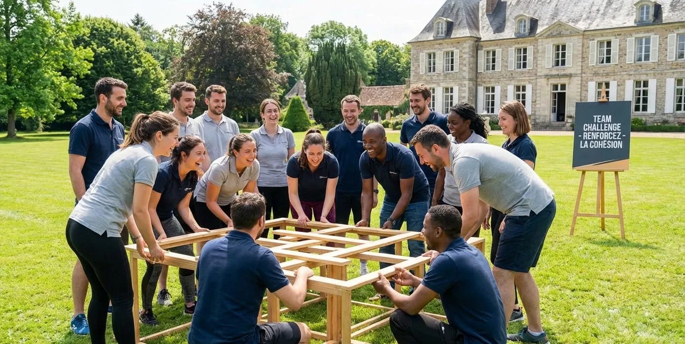 Activités de team building et cohésion d'équipe en château d'exception - 4